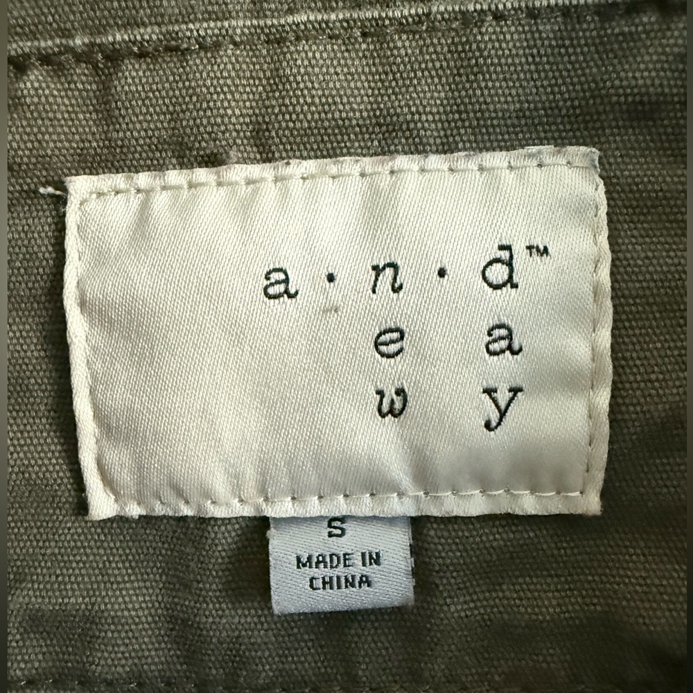 a new day Olive Green Hooded Jacket - Picture 3 of 5